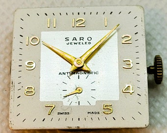 Saro - Dial & Movement - BRAC 27 - Lovely Dial - Working