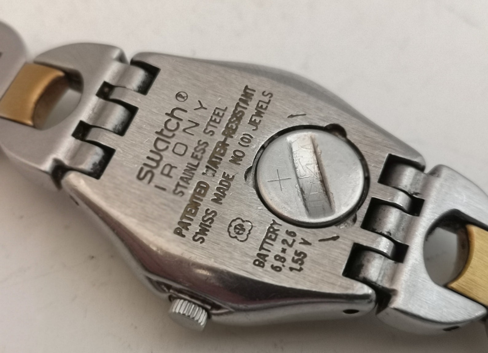 Vintage Watch Swatch Irony Ladies 2001 Genuine ETA Quartz Etsy