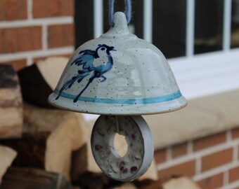 Meisendach mit Vogel blau-türkis