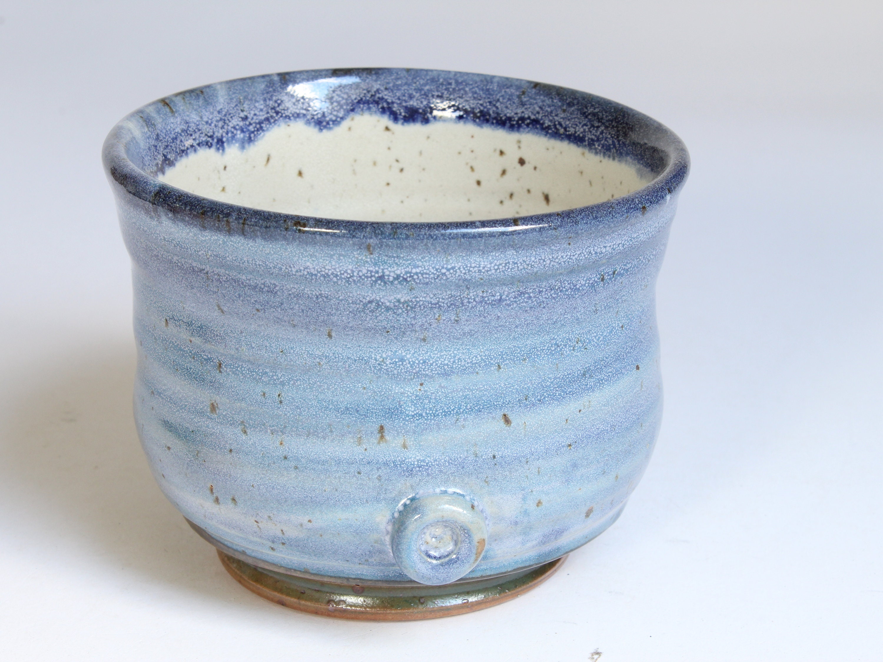 Japanese drinking bowl blue