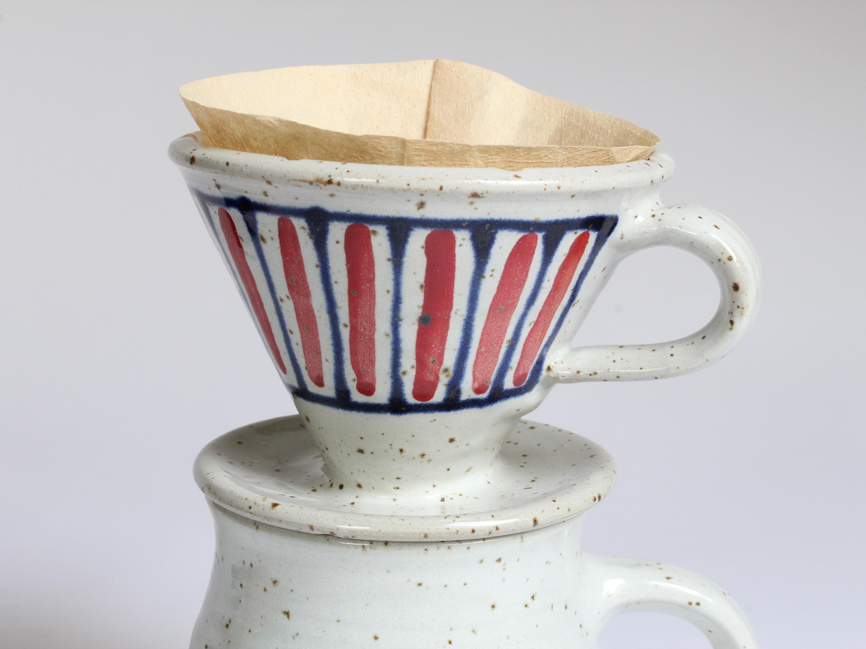 Coffee filter small red