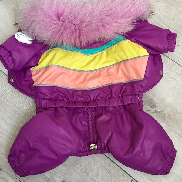 Dog Snowsuit With Boots Etsy