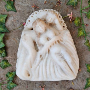 HandCrafted Marble Statue | Art Object | Collectibles | Vinatge | Birthday Gift | Lady
