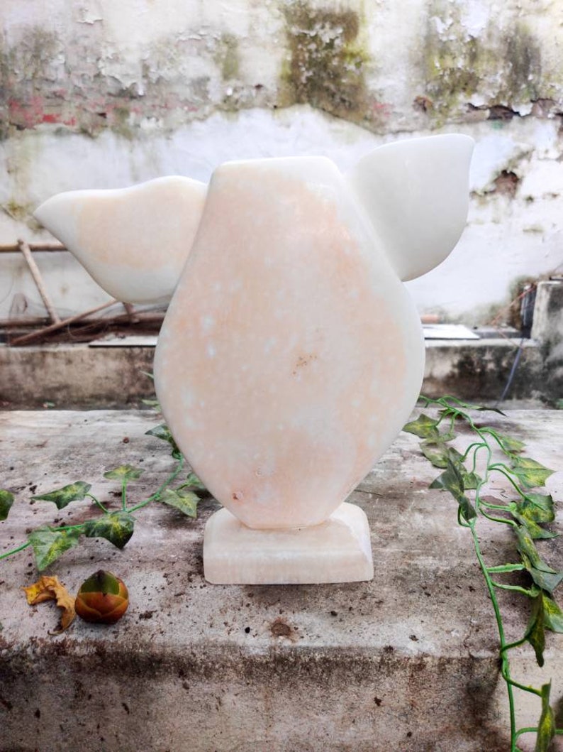 Onyx marble Elephant shaped art object Handcrafted sculpture living room guest room decor birthday gift decorative statue collectibles