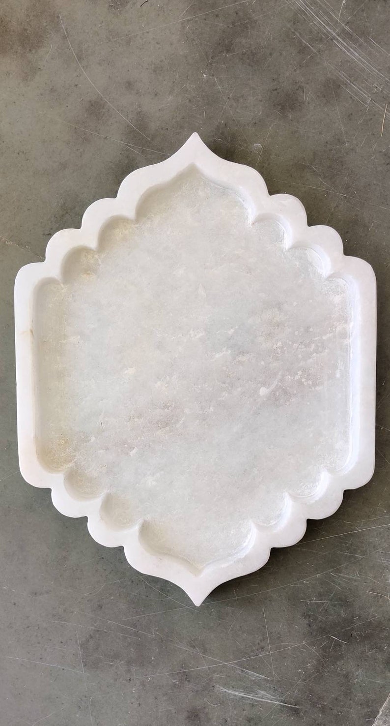 Decorative Marble Handmade Tray Stone Tray Fruit and Etsy