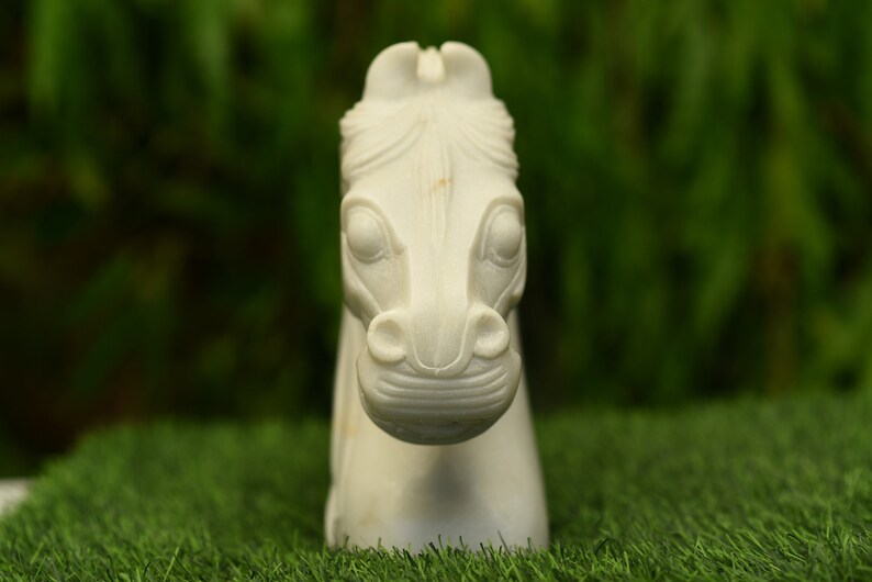 Handmade Solid Marble Horse Sculpture figurine,Animal Figurine,Exclusive Piece of Art Vintage Gift vintage gift antique gift collectibles