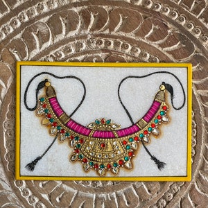 Jewellery | Marble Paintings | Home Decor | Art Object | Home Improvements | Hand Painted | Rajasthani Art