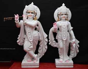 Estatua de Radha Krishna