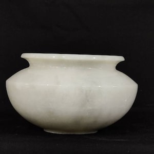 HandCrafted Marble Bowl /Antique Bowl/ Fruit Bowl/ Vintage Dish/ Decorative Flower Bowl/ HouseWarming Wedding Gift / Art Object