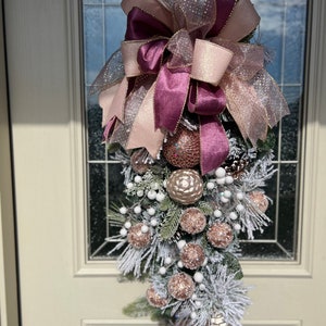 Pink Swag Wreath