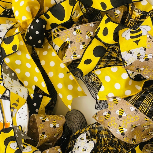 Bumble Bee Wreath Spring shops & Summer