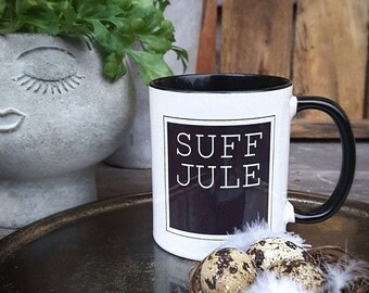 Favorite cup "Suffjule" vintage black