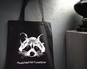 Shopping bag " #Waschechter Kasseläner "