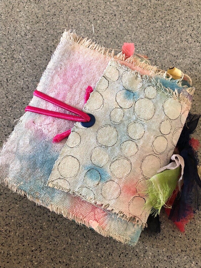 Chunky Canvas Journal Etsy