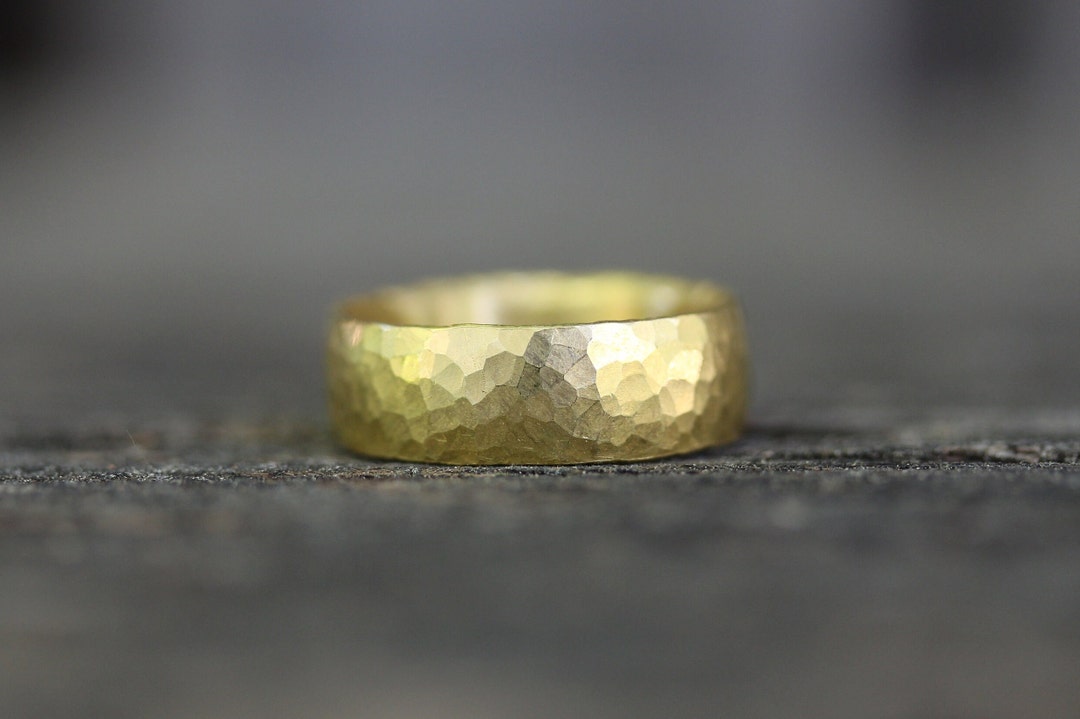 Fine Gold Rings Wide Fine Gold Ring, Solid, Pure and Noble, 999.9 Fineness - Etsy