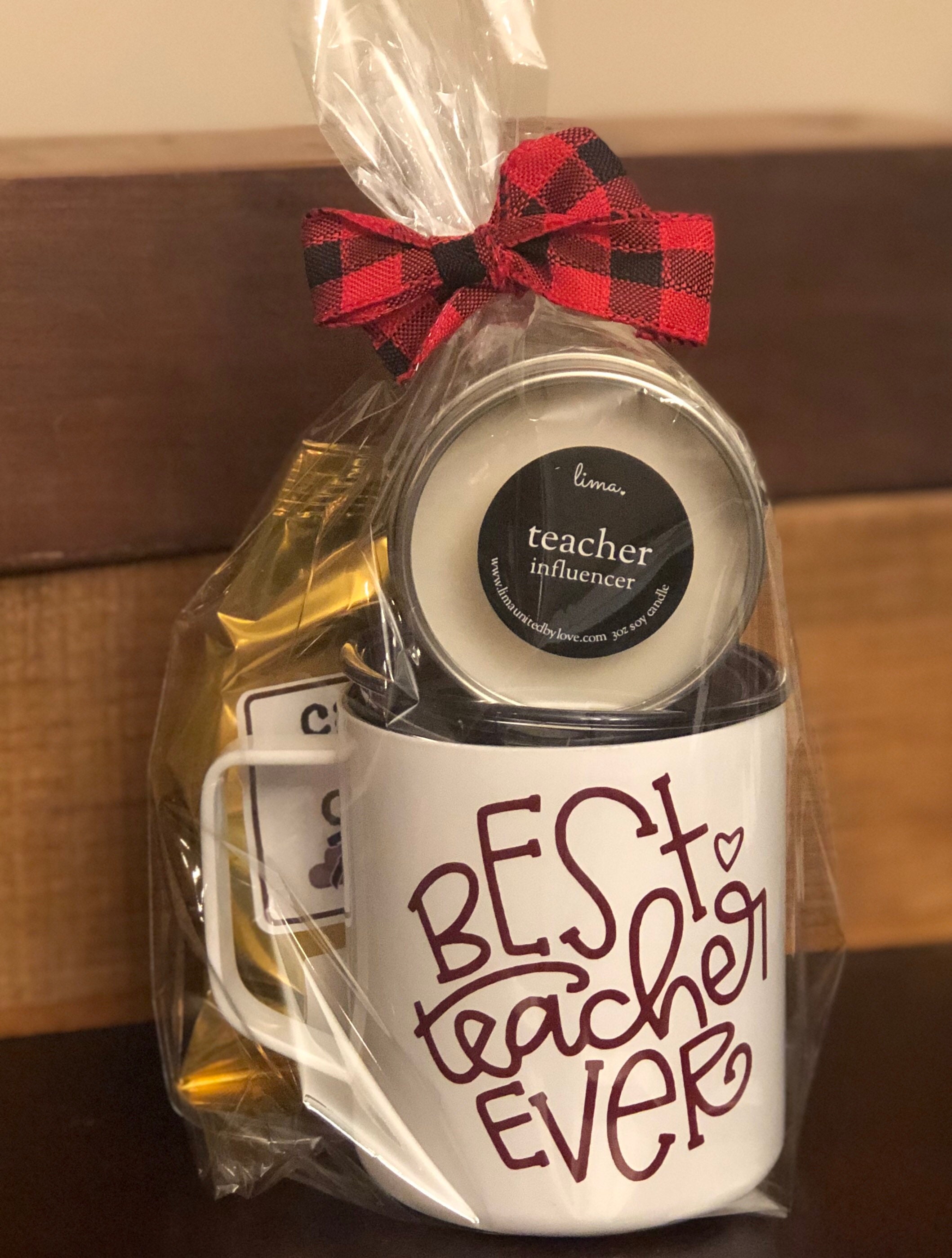 Best Teacher Ever Gift Set/ Teacher Gift/ Christmas Etsy