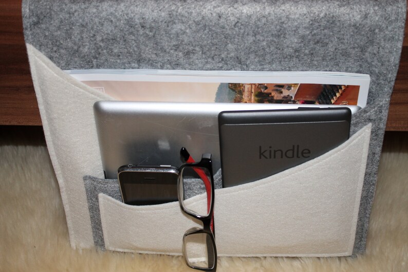 Bett Organizer H/ängeorganizer f/ürs Bett Bett Tasche