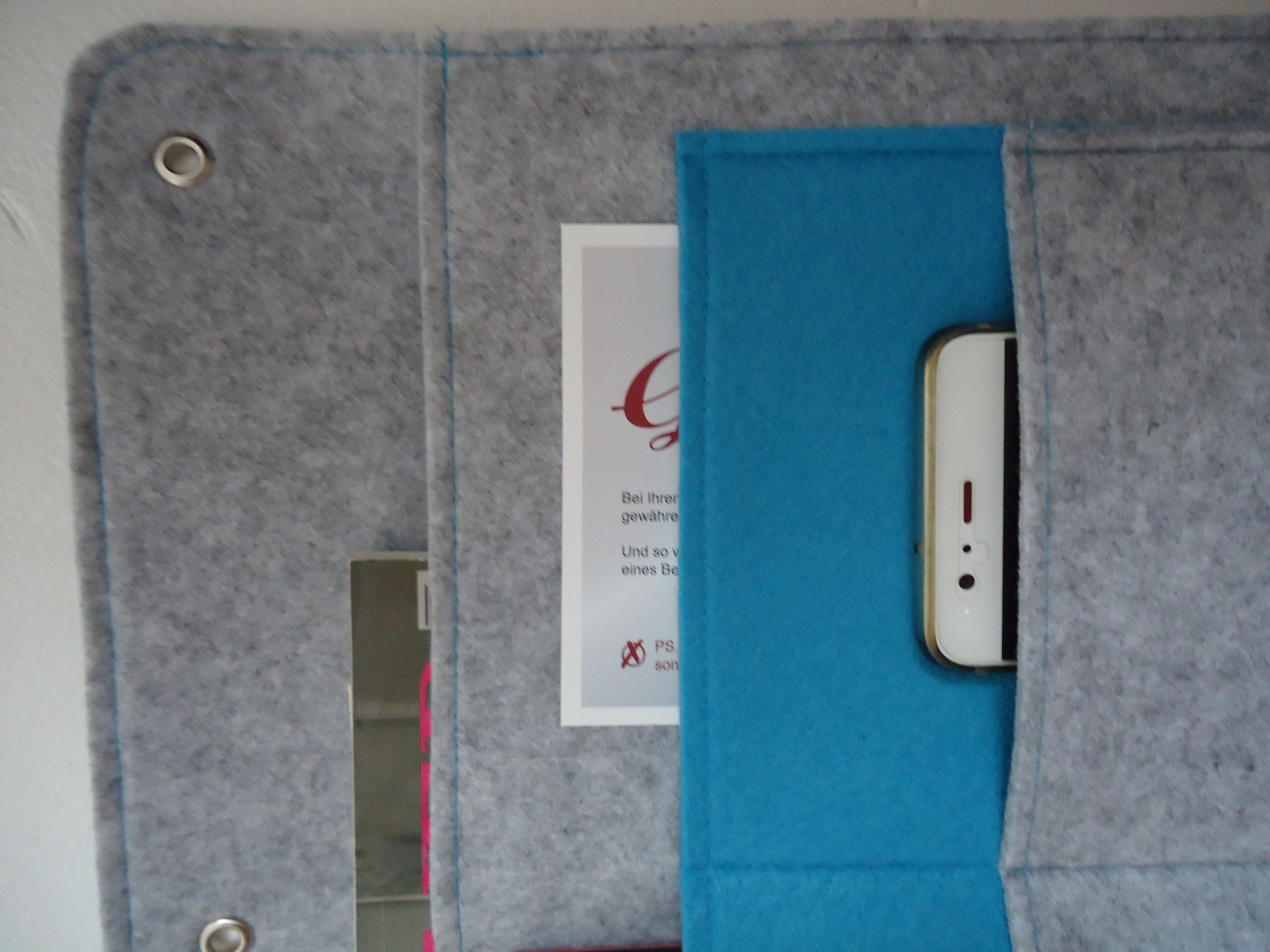 Wollfilz XL Wand Tasche,Hängeorganizer, auch für Wohnmobil, Wohnwagen, für  Camper - FilzStudio