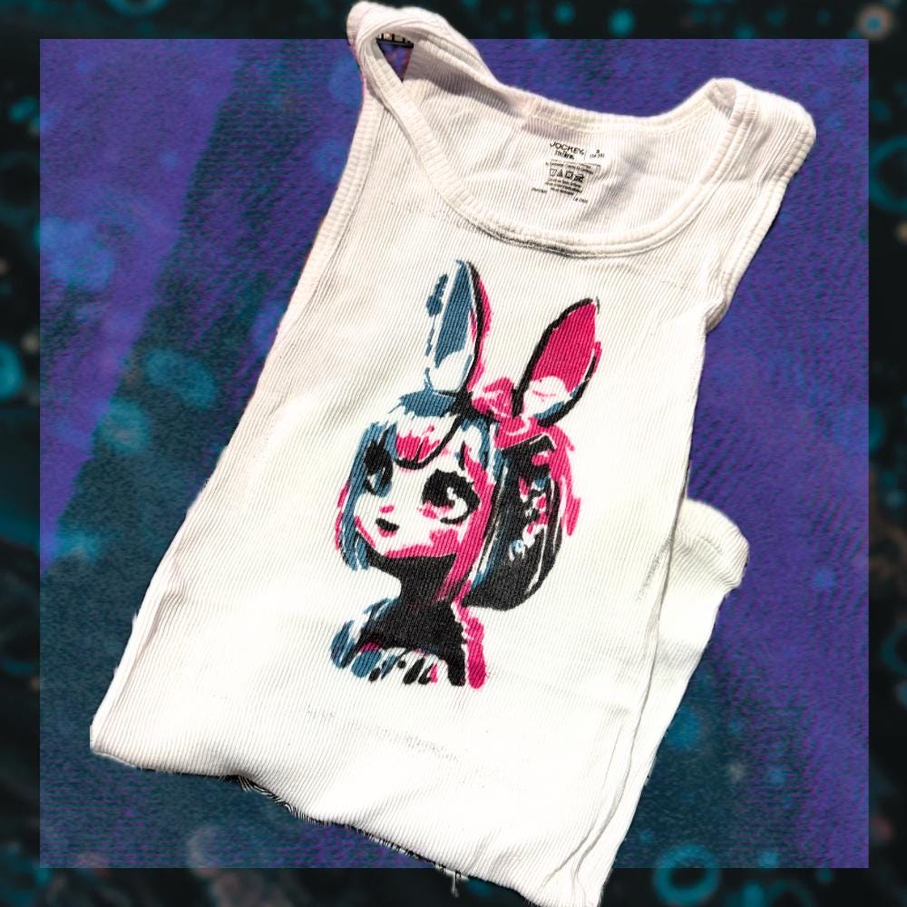 Y2k Spray Paint Tank - Etsy