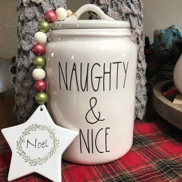 White Ceramic Canister Set Rae Dunn Etsy