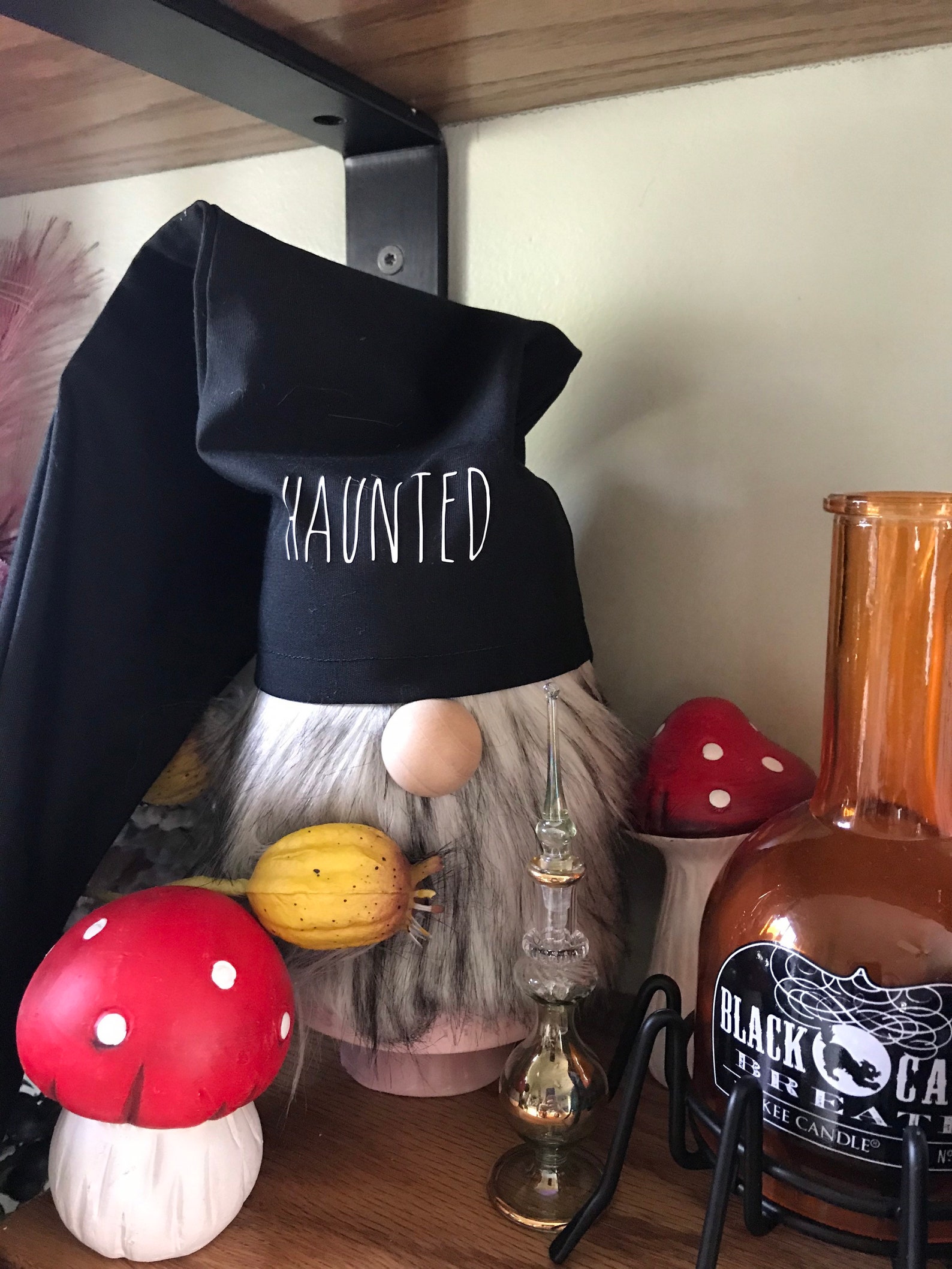 Rae Dunn Inspired Gnomes Tiered Tray Decor Halloween Fall Etsy