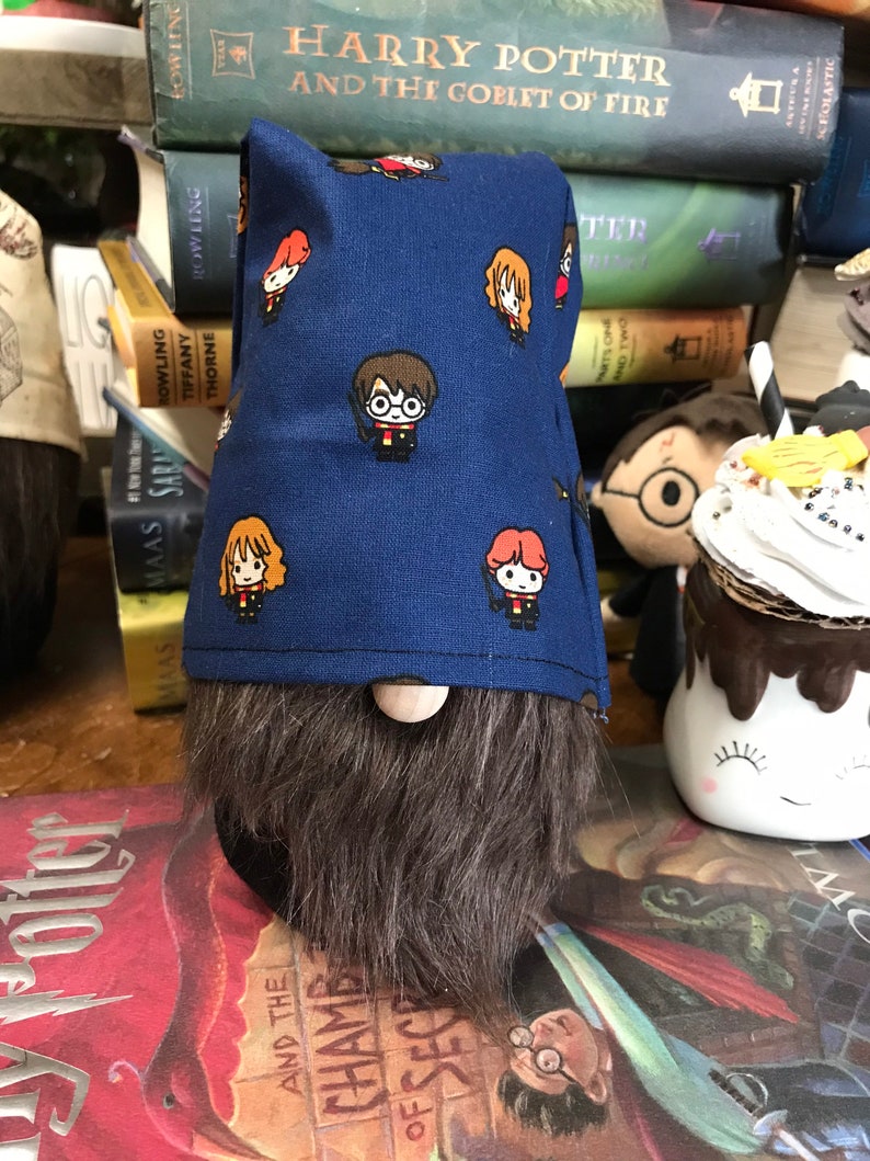Mr H Potter The Slouchy Gnome Under The Stairs Obviously Etsy