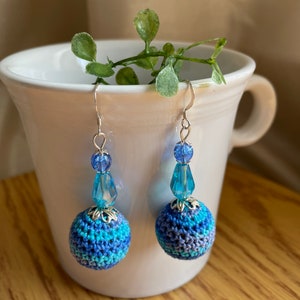 Ocean Blues Dangle Earrings