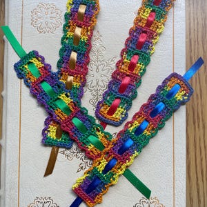 Rainbow Bookmark Set