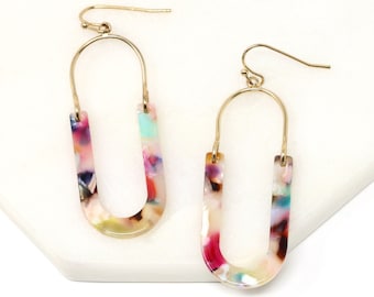 Earring- Acetate / Resin