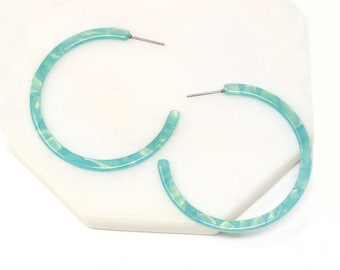 Orecchini Oro Bianco Cerchi | Acquisti Online Su - Foto 10