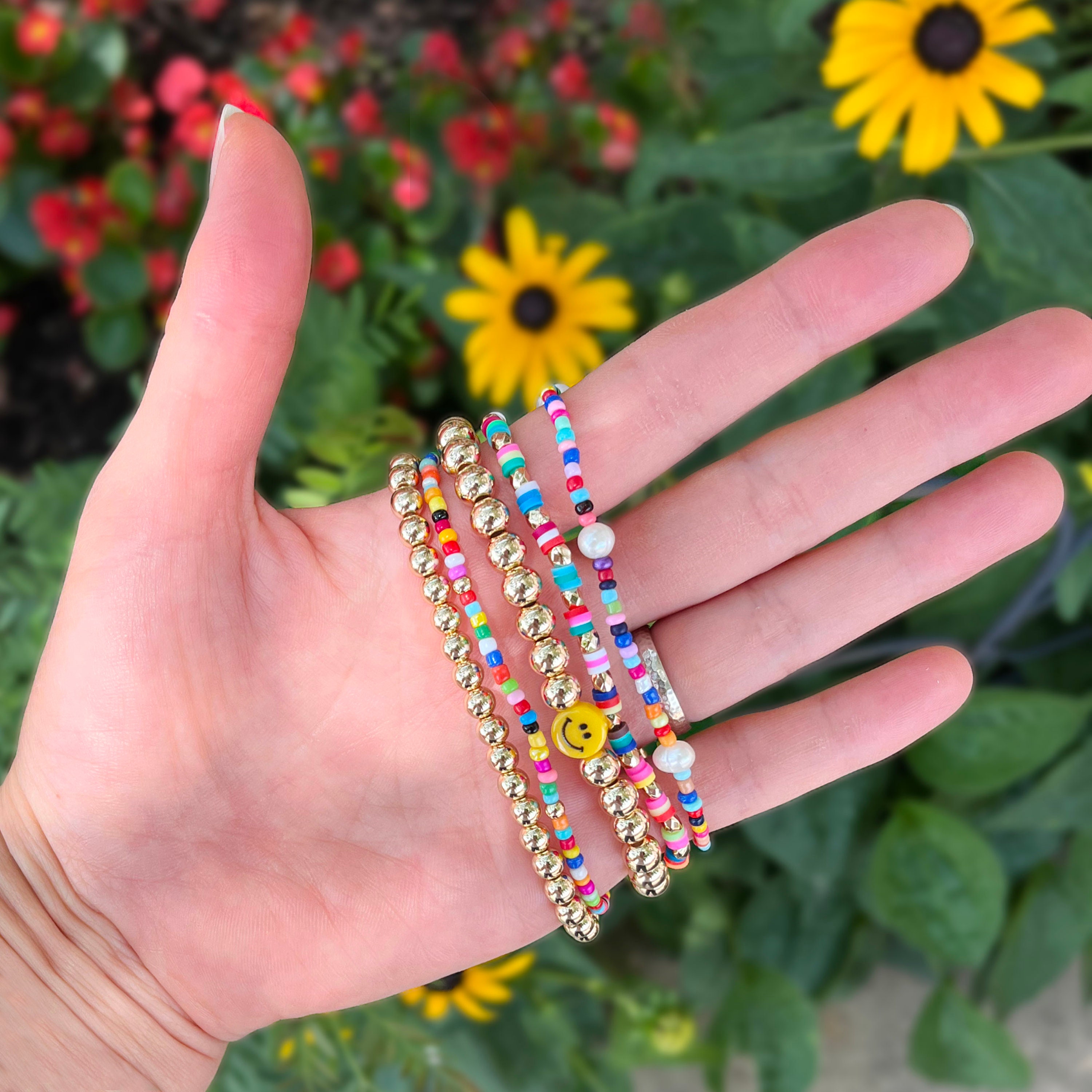 KELITCH Bracelet Coloré Miyuki Avec Perles Pour Femme, Perles De