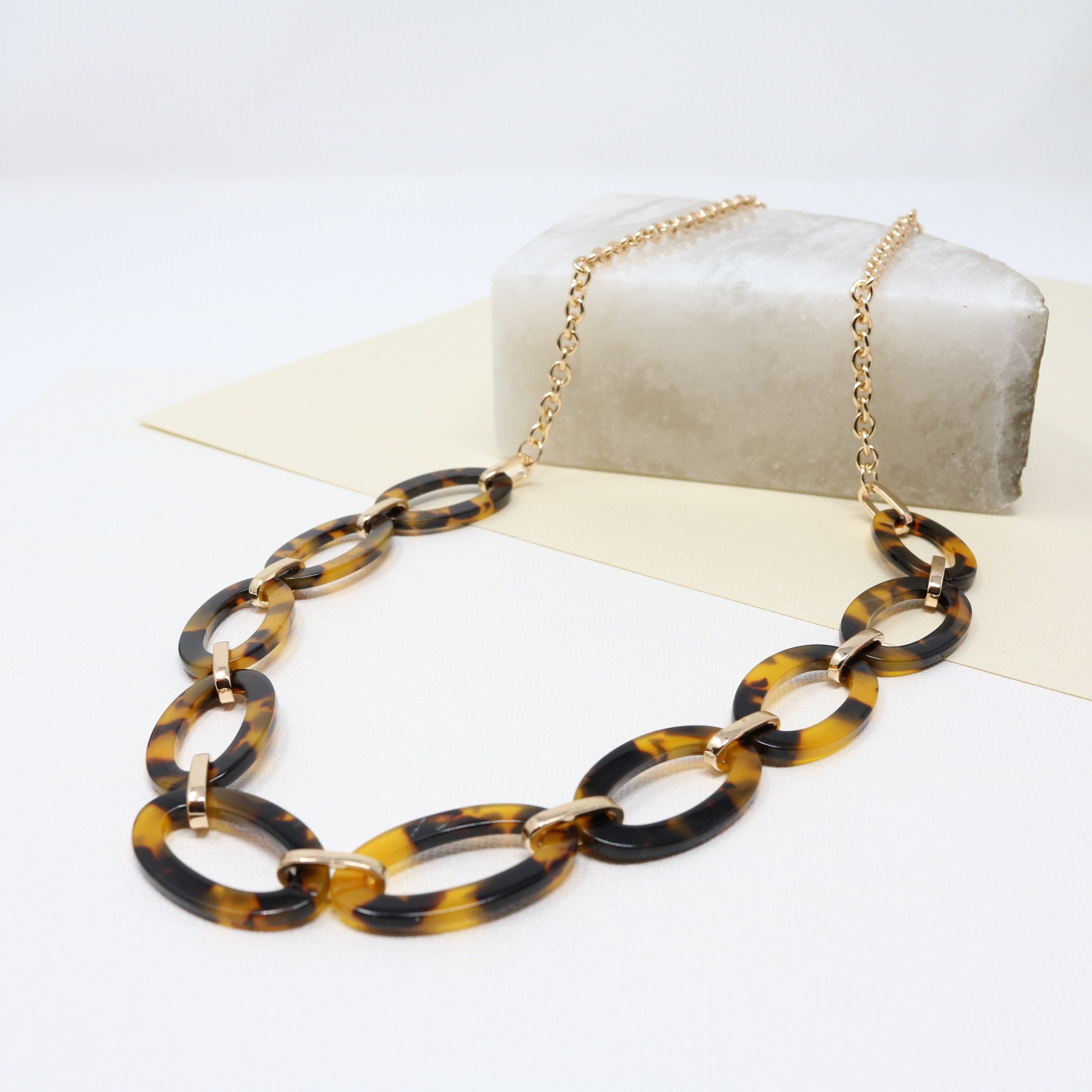 Tortoise Shell Necklace - Etsy