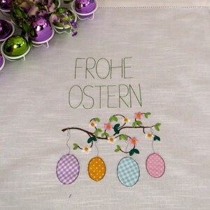 Easter tablecloth flower branch image 1