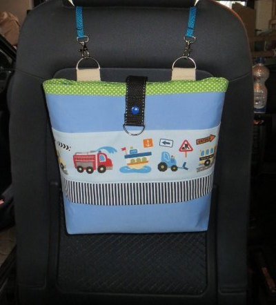 Autositz Organizer, Auto Rücksitz Organizer für Kinder mit Faltbar Tisch  und Tablet/Telefon Tasche, 600D Oxford Stoff Wasserdicht mit Vielen Sack  (Schwarz, 1 Stück) : : Baby