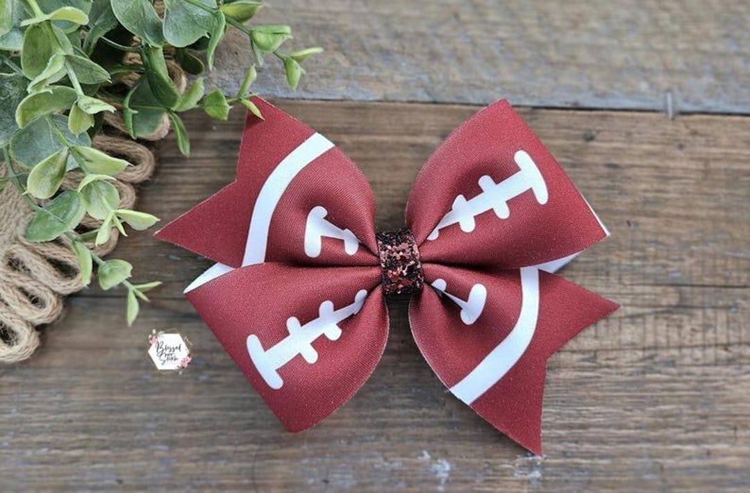 Hand Painted Hockaday Large Bow main image 1