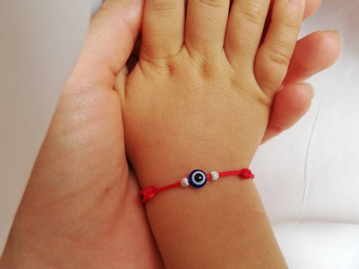Mexican red bracelet store for baby