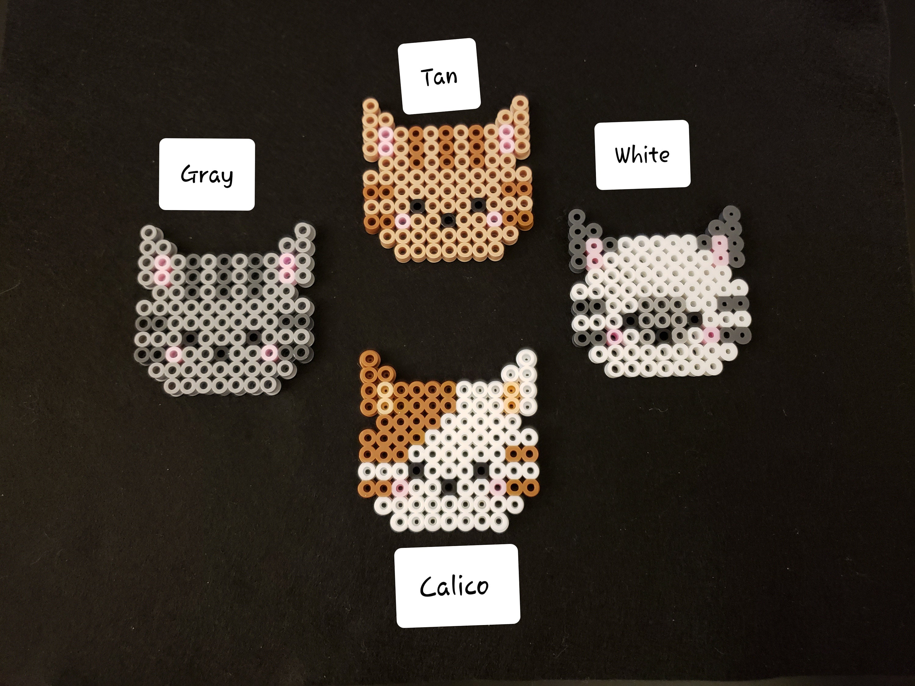 Cat Perler Beads Pattern - dl8tm0t