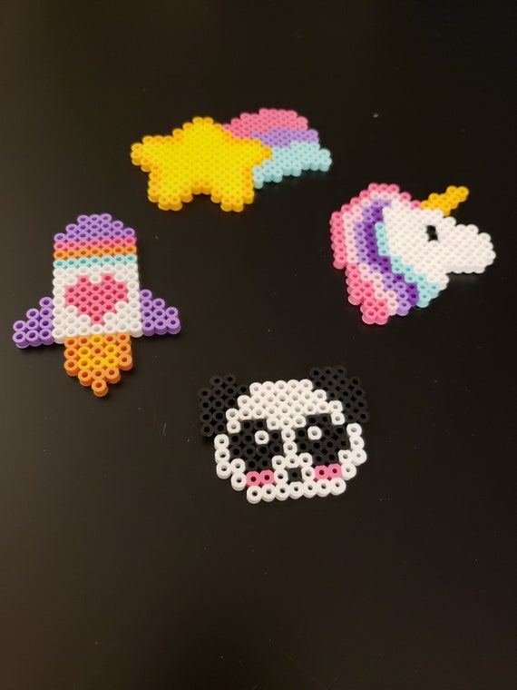 Licorne étoile Filante Fusée Panda En Perles à Repasser
