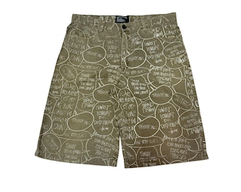 パンツ OLD Stussy 90s Cargo Short Pant Stussy Pants Vintage 90's Stussy Cargo Short Pants Waist 32 - Etsy