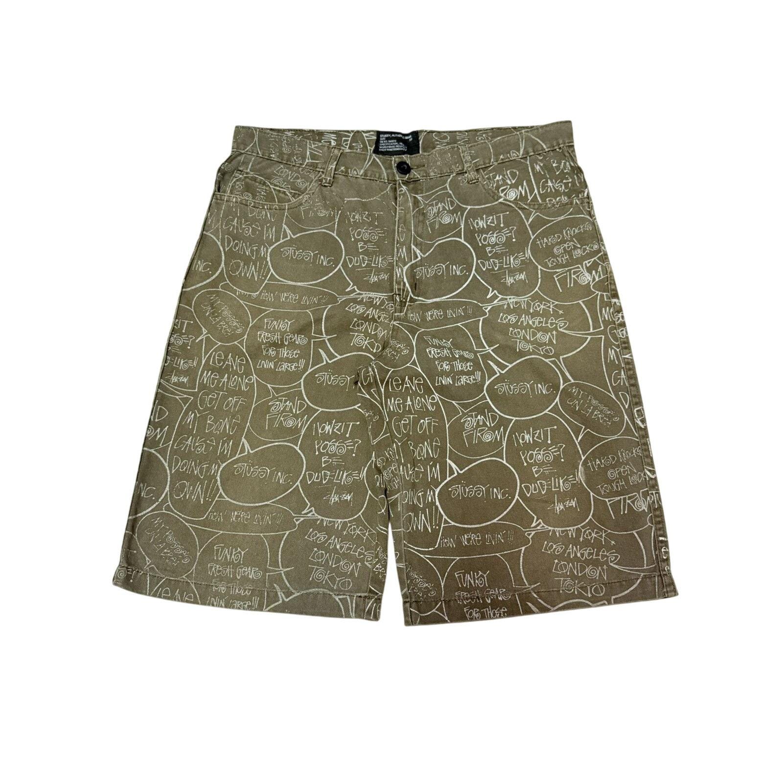 パンツ 90s old stussy ombre check half pants 90s Stussy Shorts - Etsy