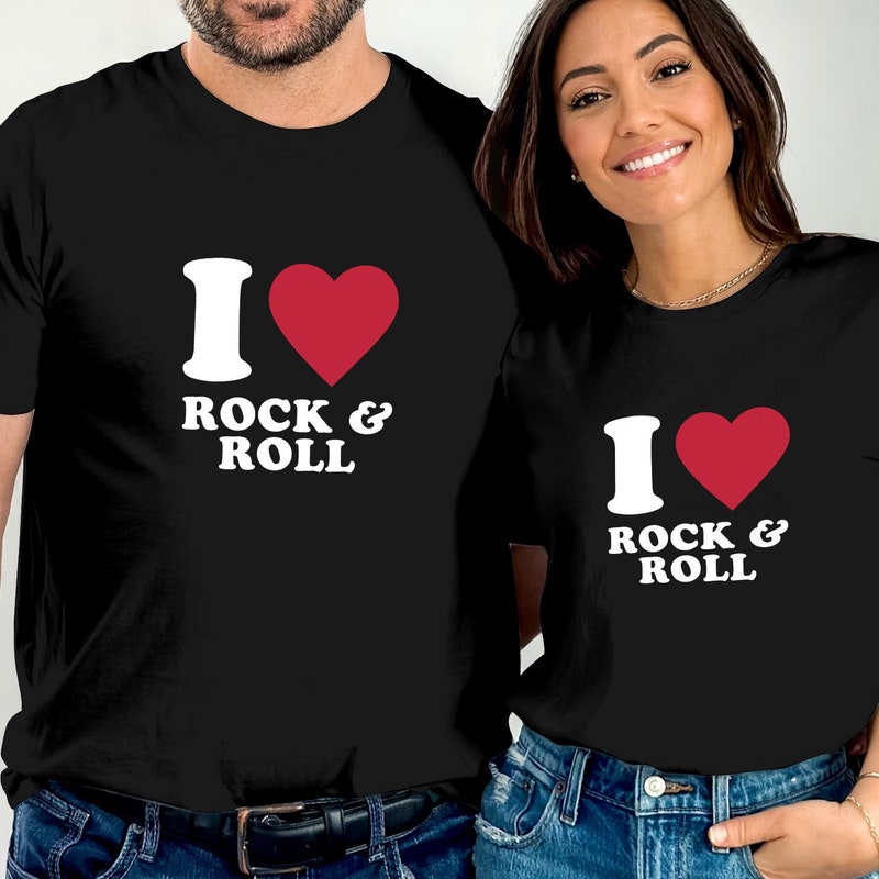 Rock N Roll T Shirt - Etsy