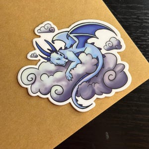 Cloud Dragon Sticker