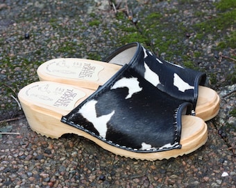 Zuecos de mujer estilo vaquero sin cordones