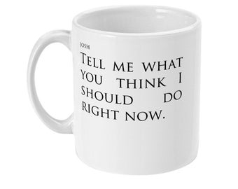 West Wing Inspired Secret Plan To Fight Inflation Quote Mug 2