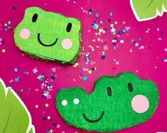 Cocodrile & frog mini pinatas
