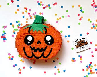 Halloween Pumpkin Mini Piñata