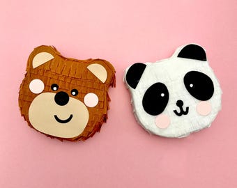 Mini Panda Pinata, Bear Party Decor