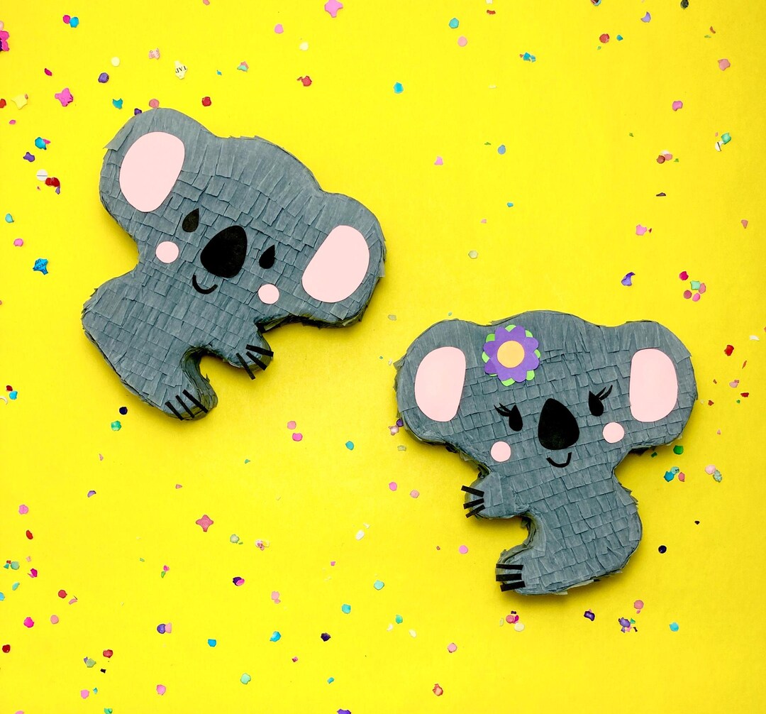 Koala Mini Piñata, Koala Party Favor - Etsy