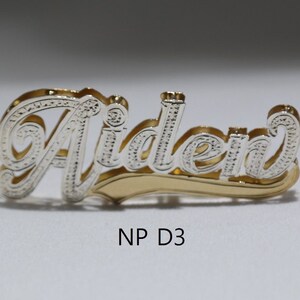 Double name plate Clearance