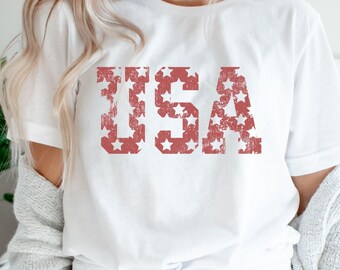 USA 4th of July Graphic Tee